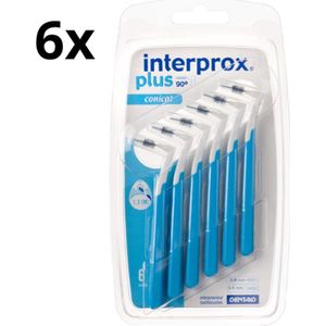 Interprox Plus Conical 3mm-5mm - 6 x 6 stuks - Voordeelverpakking