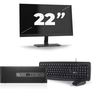 Dell Optiplex 3070 Micro USFF - Intel Core i5-9e Generatie - 16GB RAM - 480GB SSD - Windows 11 + 1x 23 inch Monitor