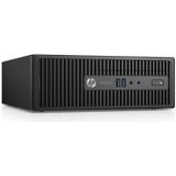 HP ProDesk 400 G3 SFF - Intel Core i7-6e Generatie - 8GB RAM - 240GB SSD - Windows 11 + 2x 22 inch Monitor Zo goed als nieuw