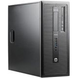 HP ProDesk 600 G1 Tower - Intel Core i7-4e Generatie - 8GB RAM - 240GB SSD - Windows 11 + 1x 24 inch Monitor Zo goed als nieuw