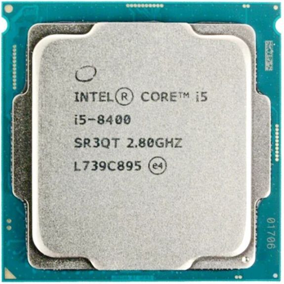 Intel Core i5-8400 - Processor - 6 Cores - 4,0 GHz Turbo Boost