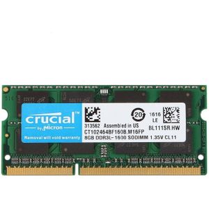 8GB DDR3L - 1600MHz - SO-DIMM