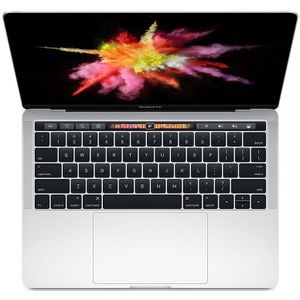 Apple Macbook Pro (Mid 2017) 13" - i7-7567U - 16GB RAM - 512GB SSD - 13 inch - Touch Bar - Thunderbolt (x4) - Zilver Zichtbaar gebruikt