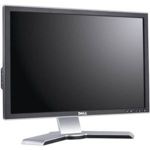 Dell 2408wfpb - 24 inch - 1920x1200 - DVI - HDMI - VGA - Zwart Zo goed als nieuw