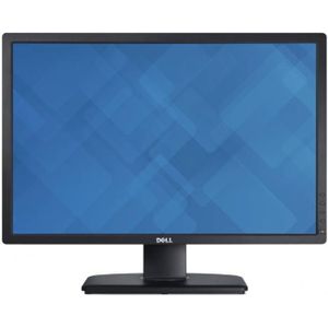 Dell U2412M - 24 inch - 1920x1200 - DP - DVI - VGA - Zwart Zo goed als nieuw