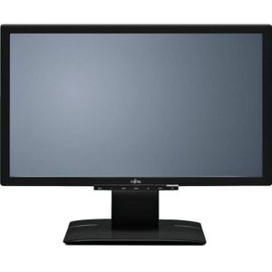 Fujitsu P23t-6 FPR - 23 inch - 1920x1080 - DP - DVI - VGA - Zwart Zichtbaar gebruikt