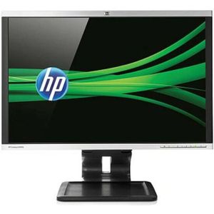 HP Compaq LA2405x - 24 inch - 1920x1200 - DP - DVI - VGA - Grijs Zichtbaar gebruikt