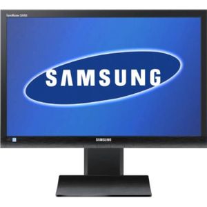 Samsung S24A450MW - 24 inch - 1680x1050 - DVI - VGA - Zwart Zo goed als nieuw