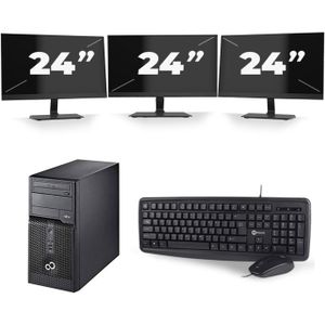 HP Compaq 8200 Elite USFF - Intel Core i5-2e Generatie - 8GB RAM - 240GB SSD - Windows 10 + 1x 22 inch Monitor