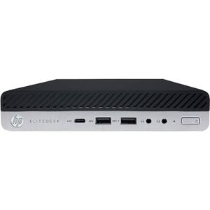HP EliteDesk 800 G2 USFF - Intel Core i7-6e Generatie - 16GB RAM - 256GB SSD - Windows 11 + 3x 23 inch Monitor Nette Staat