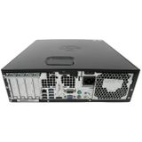 HP ProDesk 400 G3 Micro Tower - Intel Core i7-6e Generatie - 16GB RAM - 256GB SSD - Windows 11 + 3x 24 inch Monitor Nette Staat