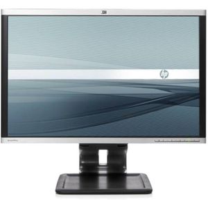 HP LA2405wg - 24 inch - 1920x1200 - DP - DVI - VGA - Grijs Zichtbaar gebruikt