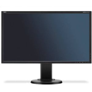 NEC E223W - 22 inch - 1680x1050 - DP - DVI - VGA - Zwart Zo goed als nieuw