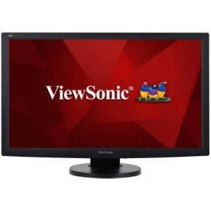 Viewsonic VG2433 - 24 inch - 1920x1080 - DVI - VGA - Zwart Zichtbaar gebruikt