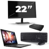 Dell Latitude 7290 - Intel Core i7-8e Generatie - 12 inch - 16GB RAM - 256GB SSD - Windows 11 + 1x 22 inch Monitor Zichtbaar gebruikt