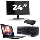 Dell Latitude 7290 - Intel Core i7-8e Generatie - 12 inch - 16GB RAM - 256GB SSD - Windows 11 + 1x 24 inch Monitor Zichtbaar gebruikt