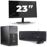 Dell Latitude 5410 - Intel Core i7-10e Generatie - 14 inch - 16GB RAM - 256GB SSD - Windows 11 + 1x 24 inch Monitor Zichtbaar gebruikt