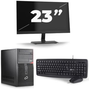 Dell Latitude 5410 - Intel Core i7-10e Generatie - 14 inch - 16GB RAM - 256GB SSD - Windows 11 + 1x 24 inch Monitor Zichtbaar gebruikt