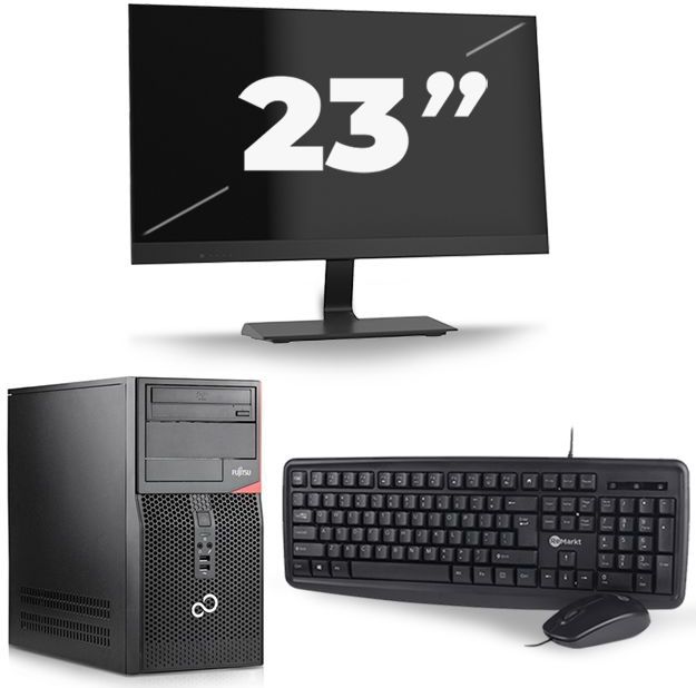 Dell Latitude 5410 - Intel Core i7-10e Generatie - 14 inch - 16GB RAM - 256GB SSD - Windows 11 + 1x 24 inch Monitor Zichtbaar gebruikt