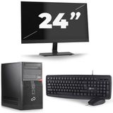 Dell Latitude 5410 - Intel Core i7-10e Generatie - 14 inch - 16GB RAM - 256GB SSD - Windows 11 + 2x 22 inch Monitor Zichtbaar gebruikt