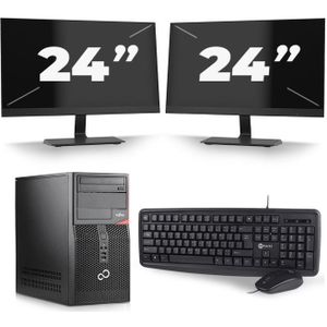 Dell Latitude 5410 - Intel Core i7-10e Generatie - 14 inch - 16GB RAM - 256GB SSD - Windows 11 + 3x 22 inch Monitor Zichtbaar gebruikt