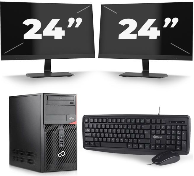 Dell Latitude 5410 - Intel Core i7-10e Generatie - 14 inch - 16GB RAM - 256GB SSD - Windows 11 + 3x 22 inch Monitor Zichtbaar gebruikt