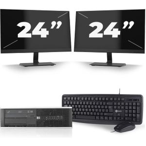 Dell Latitude E5270 - Intel Core i5-6e Generatie - 12 inch - 8GB RAM - 256GB SSD - Windows 11 + 2x 22 inch Monitor Nette Staat