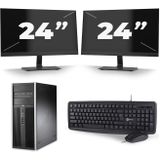 Dell Latitude E5470 - Intel Core i5-6e Generatie - 14 inch - 8GB RAM - 256GB SSD - Windows 11 + 1x 22 inch Monitor Zichtbaar gebruikt