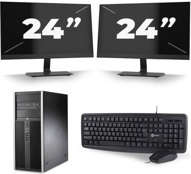 Dell Latitude E5470 - Intel Core i5-6e Generatie - 14 inch - 8GB RAM - 256GB SSD - Windows 11 + 1x 22 inch Monitor Zichtbaar gebruikt