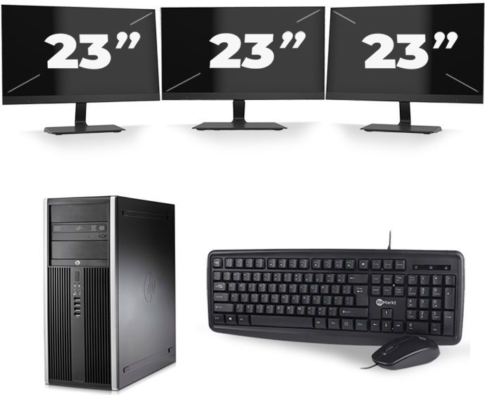 Dell Latitude E5470 - Intel Core i5-6e Generatie - 14 inch - 8GB RAM - 256GB SSD - Windows 11 + 1x 24 inch Monitor Zichtbaar gebruikt