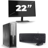 Dell Latitude E7270 - Intel Core i5-6e Generatie - 12 inch - 8GB RAM - 256GB SSD - Windows 11 + 2x 23 inch Monitor Nette Staat