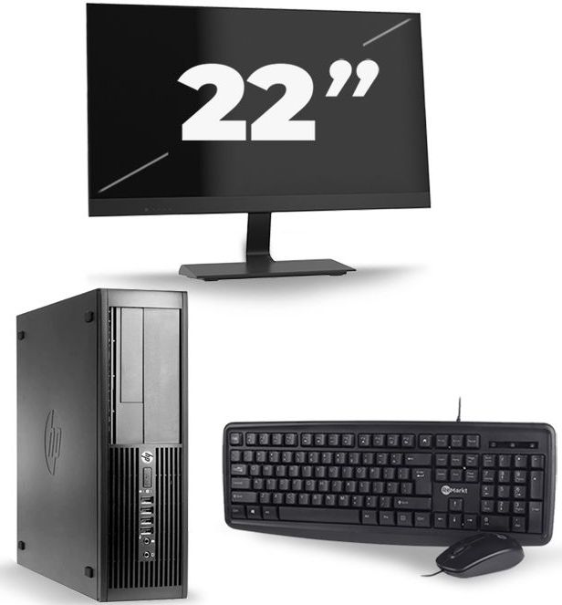 Dell Latitude E7270 - Intel Core i5-6e Generatie - 12 inch - 8GB RAM - 256GB SSD - Windows 11 + 2x 23 inch Monitor Nette Staat