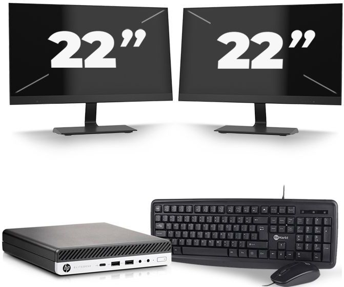 Dell Precision 5510 - Intel Core i7-6e Generatie - 15 inch - 16GB RAM - 256GB SSD - Windows 11 + 2x 23 inch Monitor Zichtbare schade