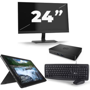 Dell Latitude 5290 - Intel Core i5-8e Generatie - 12 inch - 16GB RAM - 480GB SSD - Windows 11 + 1x 24 inch Monitor