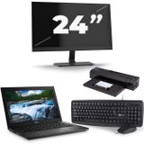 Dell Latitude 7280 - Intel Core i5-6e Generatie - 12 inch - 8GB RAM - 256GB SSD - Windows 11 + 1x 24 inch Monitor Nette Staat