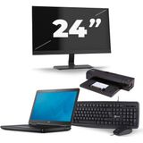 Dell Latitude E5540 - Intel Core i3-4e Generatie - 15 inch - 8GB RAM - 256GB SSD - Windows 11 + 1x 24 inch Monitor Zichtbaar gebruikt