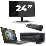 Dell Precision 5530 - Intel Core i7-8e Generatie - 15 inch - 16GB RAM - 256GB SSD - Windows 11 + 1x 24 inch Monitor Zichtbaar gebruikt