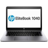 HP EliteBook Folio 1040 G1 - Intel Core i5-4e Generatie - 14 inch - 8GB RAM - 240GB SSD - Windows 11 + 1x 22 inch Monitor Zichtbaar gebruikt