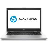 HP ProBook 645 G4 - AMD Ryzen 3 PRO 2300U - 14 inch - 8GB RAM - 240GB SSD - Windows 10 + 2x 24 inch Monitor Zichtbaar gebruikt