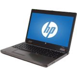 HP ProBook 6560b - Intel Core i3-2e Generatie - 15 inch - 8GB RAM - 240GB SSD - Windows 10 + 2x 24 inch Monitor Zichtbaar gebruikt