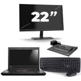 Lenovo ThinkPad L460 - Intel Core i5-6e Generatie - 14 inch - 8GB RAM - 240GB SSD - Windows 11 + 1x 22 inch Monitor Zichtbaar gebruikt