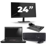 Lenovo ThinkPad L460 - Intel Core i5-6e Generatie - 14 inch - 8GB RAM - 256GB SSD - Windows 11 + 1x 24 inch Monitor Zichtbare schade