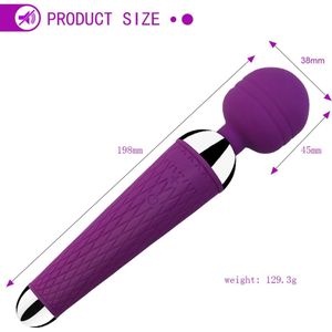 10 Snelheden Krachtige Vibrator -- Toverstaf Clitoris Stimulator Speeltjes Voor Vrouwen -- G Spot Stimulator -- Volwassen Vrouwelijke Sex Erotische product