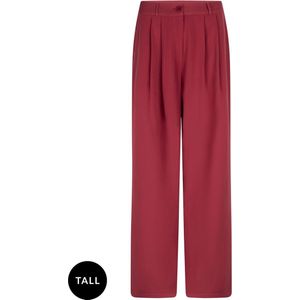 Ydence Pants Solange Tall Broeken Dames - Rood