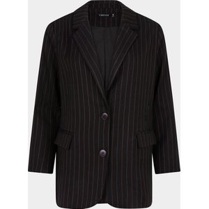 Ydence Blazer Callie zwart blauw - Maat S