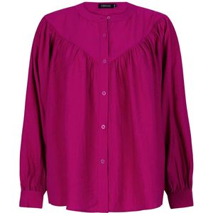 Ydence - Blouse Hester - Dames - Fuchsia - Katoen