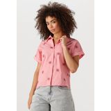 Ydence - Blouse - Roze - Linnen - Zonnige Blouse in Koraalcharme