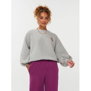 Ydence - Just Chillin - Sweater - Grijs