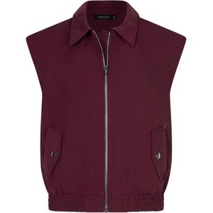 Ydence - Gilet Danielle - Burgundy - Dames Gilet