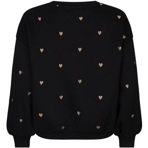 Ydence - Ws2516 - Sweater - Zwart/Goud - Dames